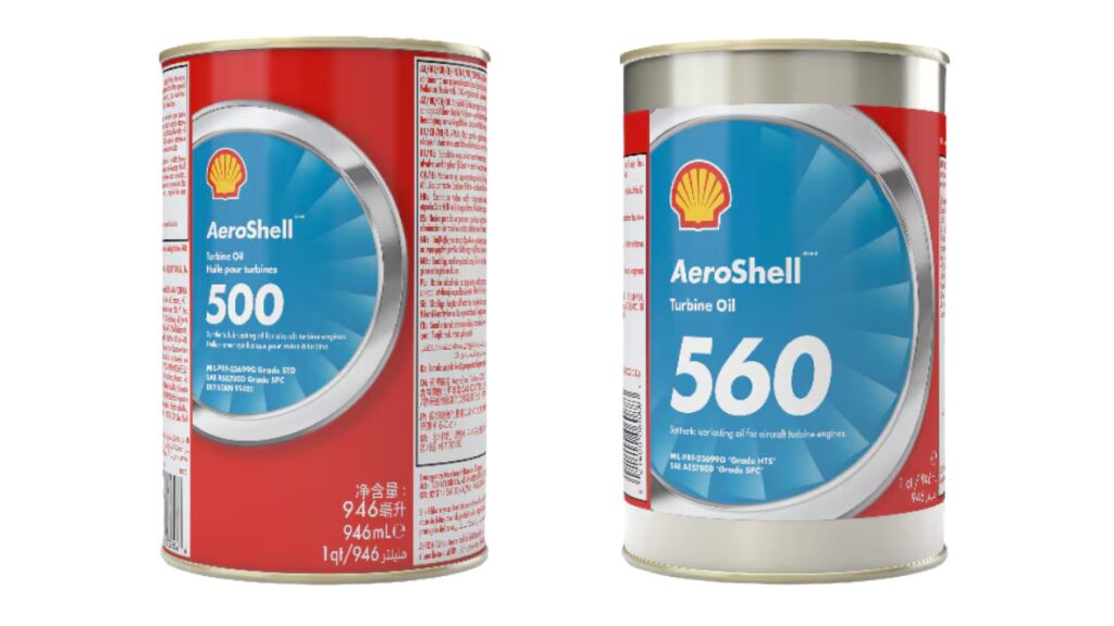 AeroShell 500 e AeroShell 560